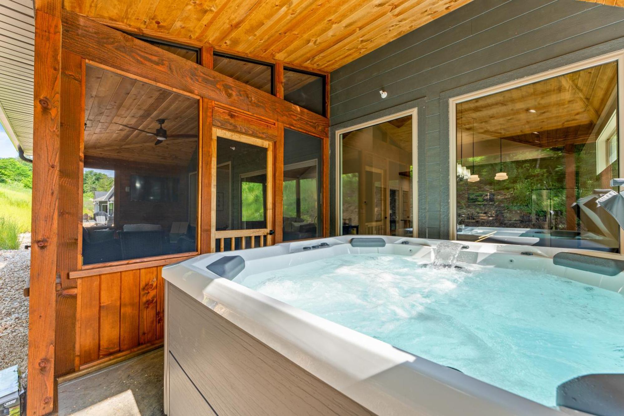 New Ozark Oasis Luxe Cabin Retreat With Hot Tub Hollister エクステリア 写真