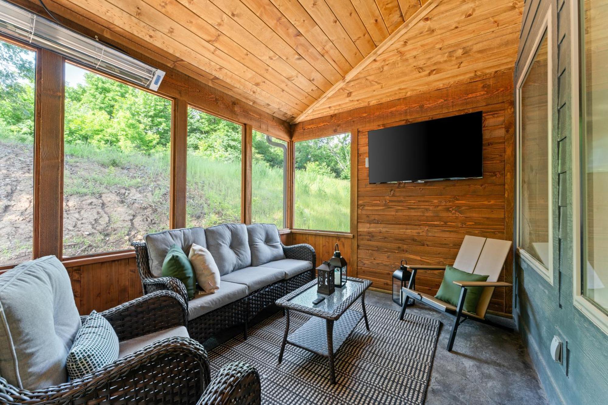 New Ozark Oasis Luxe Cabin Retreat With Hot Tub Hollister エクステリア 写真