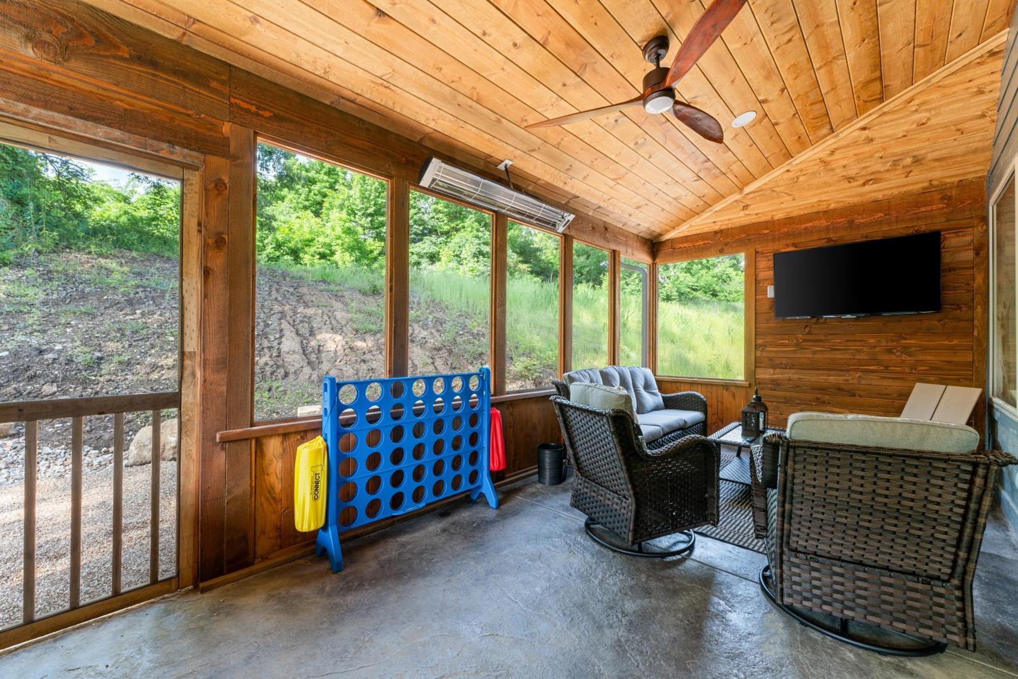 New Ozark Oasis Luxe Cabin Retreat With Hot Tub Hollister エクステリア 写真