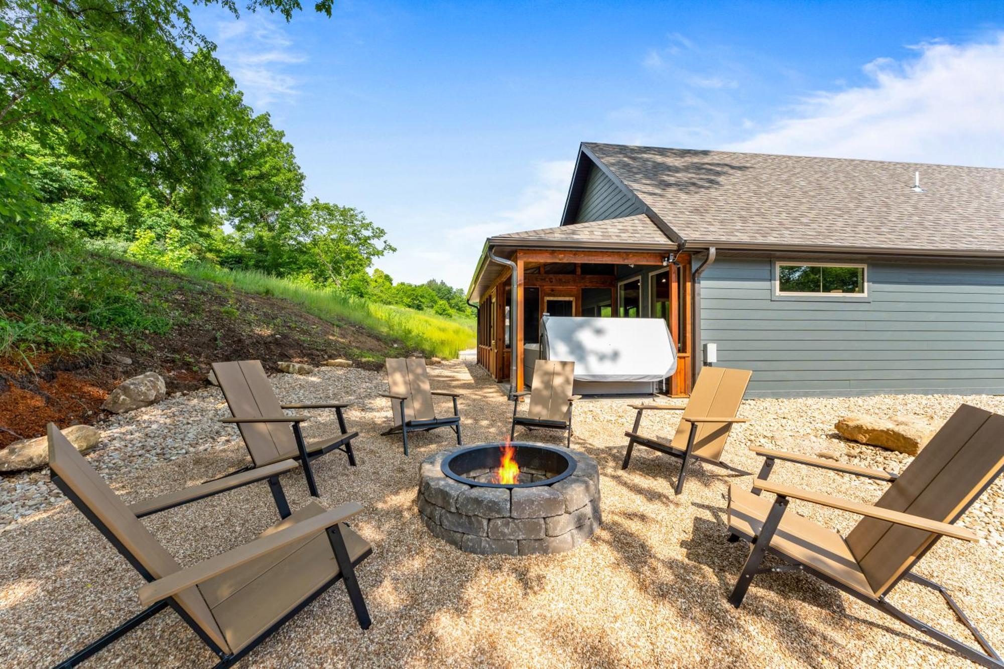 New Ozark Oasis Luxe Cabin Retreat With Hot Tub Hollister エクステリア 写真